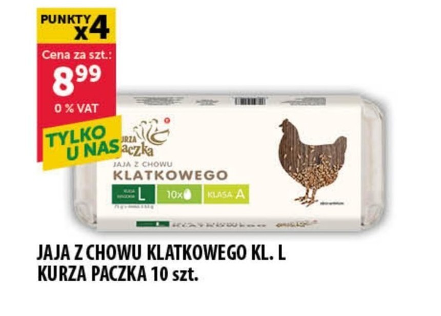 Eurocash Jajka kurza paczka oferta