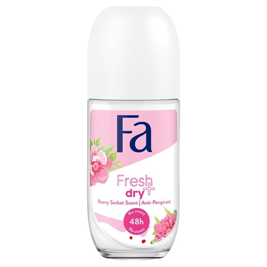 Hebe Fa fresh&dry peony sorbet 48h antyperspirant w kulce o zapachu sorbetu z piwonii 50 ml oferta
