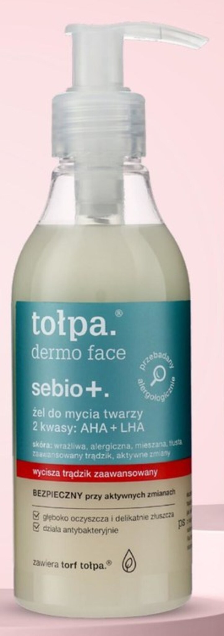 Hebe Żel do mycia twarzy tołpa oferta