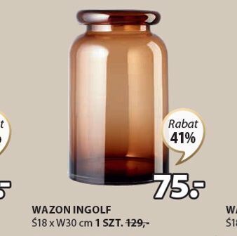 JYSK Wazon ingolf s18 x w30 cm oferta