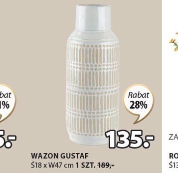 JYSK Wazon gustaf s18 x w47 cm oferta