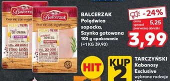 Kaufland BALCERZAK Polędwica sopocka, Szynka gotowana 100 g oferta