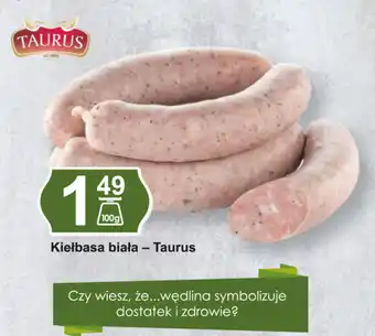 Hitpol Kiełbasa biała Taurus 100g oferta