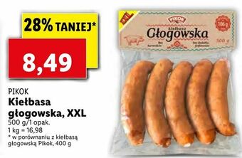 Lidl Kiełbasa głogowska, XXL oferta