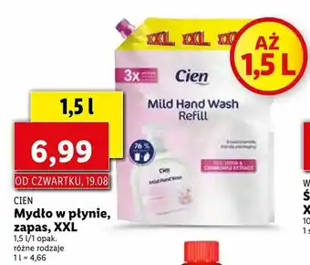 Lidl Mydło w płynie, zapas, XXL oferta