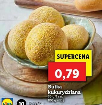 Lidl Bułka kukurydziana oferta