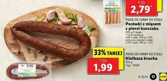 Lidl Kiełbasa krucha oferta