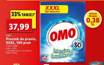 Lidl Proszek do prania, XXXL, 100 prań oferta