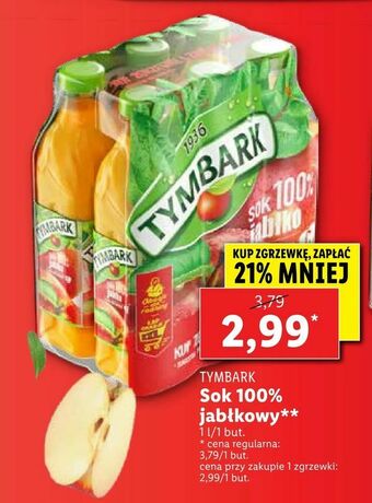 Lidl Sok 100% jabłkowy oferta
