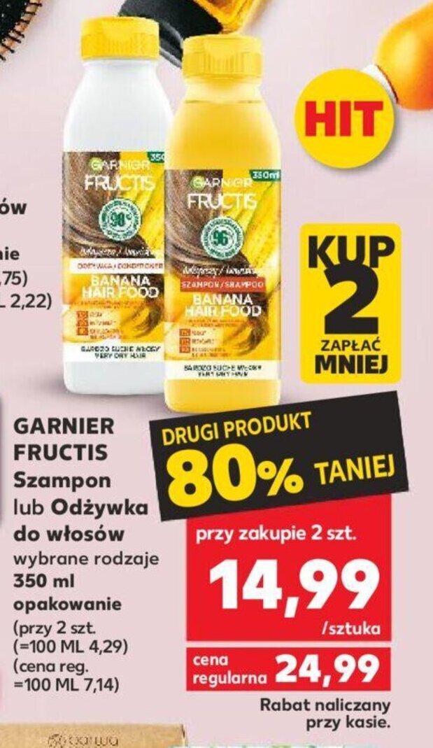 Kaufland GARNIER FRUCTIS Szampon lub Odżywka do włosów 350 ml oferta