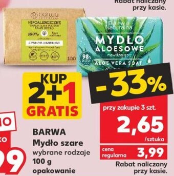 Kaufland BARWA Mydło szare 100 g oferta