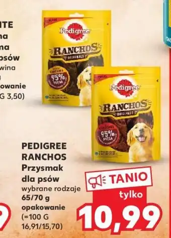 Kaufland PEDIGREE RANCHOS Przysmak dla psów 65/70 g oferta