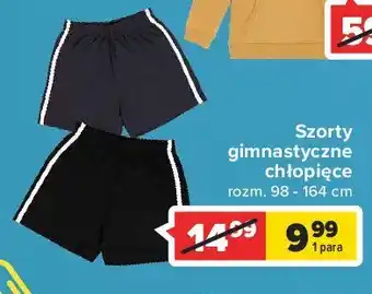 Carrefour Szorty gimnastyczne dziecięce 98-164 cm 1 SZT oferta