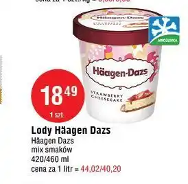 E.Leclerc Lody strawberry cheesecake haagen-dazs oferta