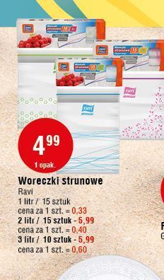 E.Leclerc Woreczki strunowe 1 l ravi oferta