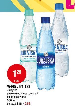 E.Leclerc Woda lekko gazowana jurajska oferta
