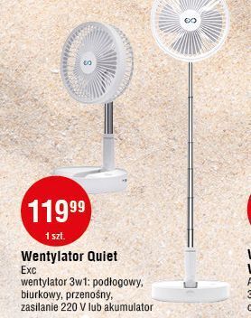E.Leclerc Wentylator quiet 3w1 exc oferta
