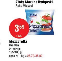 E.Leclerc Mozzarella w zalewie osm skierniewice oferta