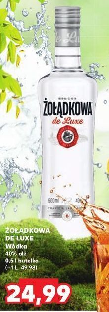 Kaufland Wódka żołądkowa gorzka de luxe oferta