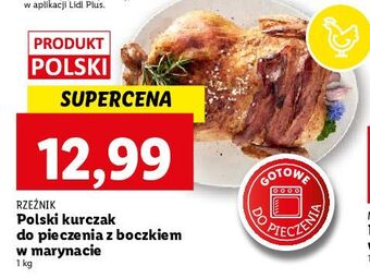 Lidl Kurczak z boczkiem w marynacie do pieczenia rzeźnik codzienna dostawa oferta