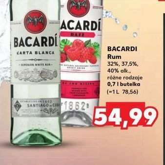 Kaufland Rum bacardi carta blanca oferta