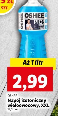 Lidl Napój izotoniczny wieloowocowy oshee oferta