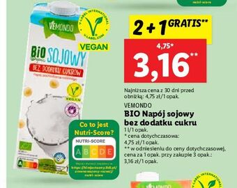 Lidl Napój sojowy vemondo oferta