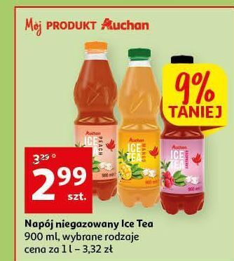Auchan Napój mango auchan ice tea oferta