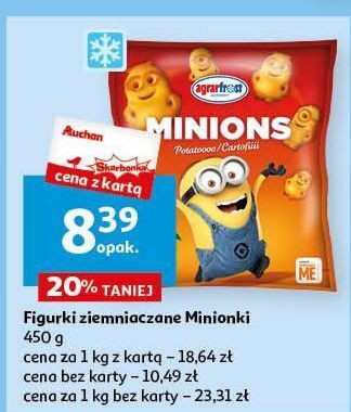 Auchan Frytki minionki agrarfrost oferta