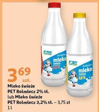 Auchan Mleko świeże 3.2 % rolmlecz oferta
