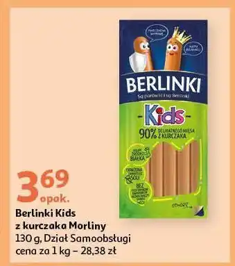 Auchan Parowki morliny berlinki kids oferta