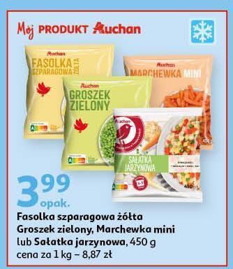 Auchan Groszek zielony auchan różnorodne (logo czerwone) oferta