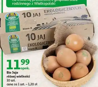 Auchan Jaja ekologiczne kl. a auchan pewni dobrego oferta