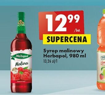Biedronka Syrop malinowy herbapol oferta