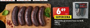 Biedronka Kaszanka gryczana czas na grill oferta