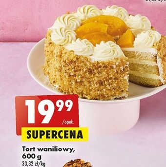 Biedronka Tort waniliowy oferta