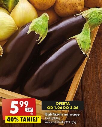 Biedronka Bakłażan oferta