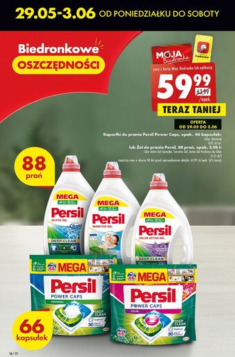 Kapsułki do prania deep clean universal persil power caps