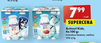 Biedronka Jogurt kids wanilia danone actimel oferta