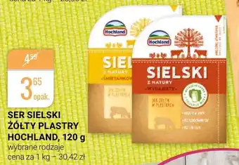 bi1 Ser sielski żółty plastry Hochland 120g oferta