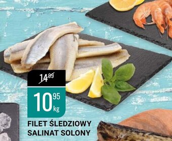 Filet śledziowy Salinat solony 1kg