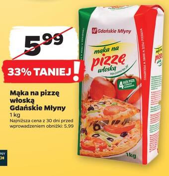Netto Mąka na pizzę włoską gdańskie młyny oferta
