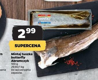Netto Mintaj tuszka butterfly abramczyk oferta