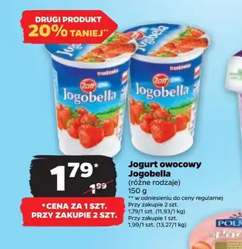 Netto Jogurt owocowy jogobella oferta