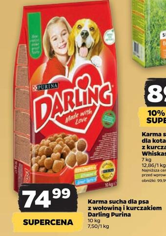 Netto Karma sucha dla psa z wołowiną i kurczakiem darling purina oferta