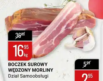 bi1 Boczek surowy wędzony Morliny 1kg oferta