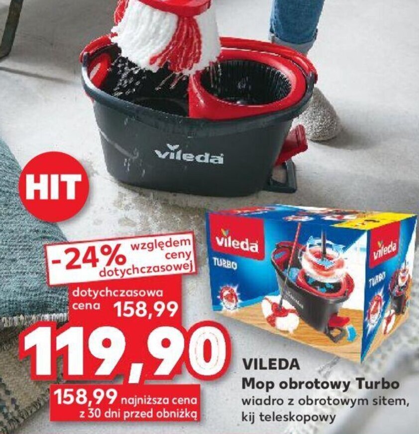 Kaufland VILEDA Mop obrotowy Turbo oferta