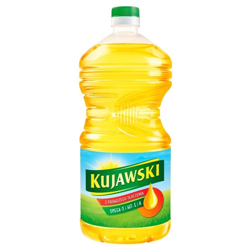 Chata Polska Kujawski olej rzepakowy z pierwszego tłoczenia 3 l oferta