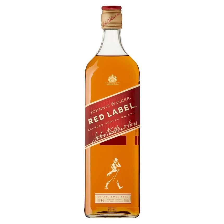 Topaz Johnnie walker red label blended scotch whisky 1 l oferta