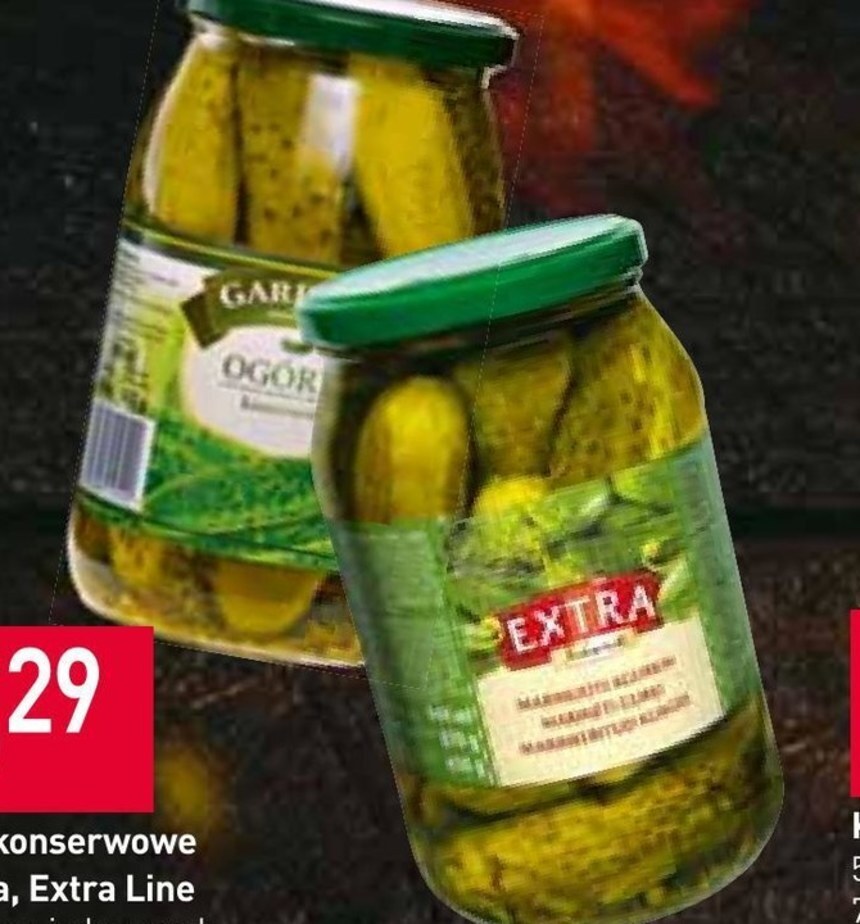 Stokrotka Market Ogórki konserwowe extra line oferta